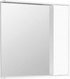 Акватон Зеркальный шкаф Стоун 80 белый – фотография-1
